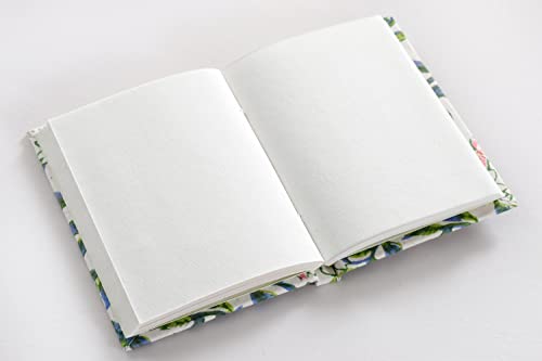 Image of Ravaiyaa - Attitude is everything Hand Block Printed Fabric Journal Handbound Notebook Gifts for Writers Recycled Paper Notebook Diary