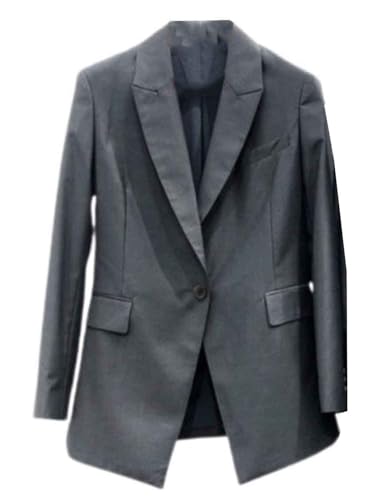 Manteau de costume à revers fluide pour rester élégante sans serrer