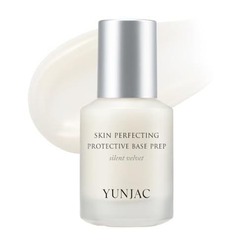 Image of YUNJAC Base Prep Silent Velvet (0.85 fl oz) - Soft Matte Makeup Primer | Lightweight blur primer with Vegan Glue and pore care for a smooth, soft-matte, makeup-grip finish.