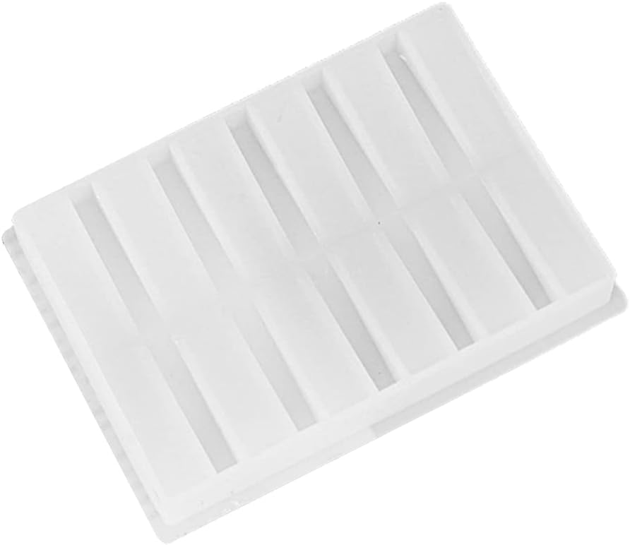 SOFEA Soap Dish, Handmade Epoxy Resin Soap Box, Silicone Mold, Casting Mold, Ideal for Sink, Shower, Bathtub