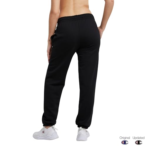Image of Champion Women's Cinched-Bottom Fleece Sweatpants, Oversized Fit, Midweight