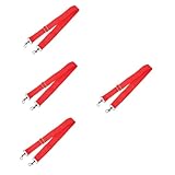 Toyvian 4pcs Adjustable Snare Drum Waist Strap Marching Percussion Parade Belt