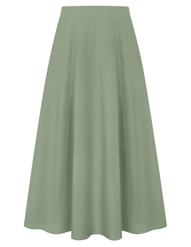 Jupe d'été pour femme légère qui affine la silhouette avec sa taille haute