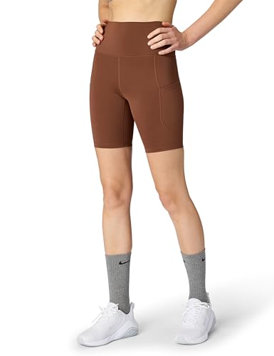 Image of Nike Women's One High-Waisted 8 inch Bike Shorts With Pockets