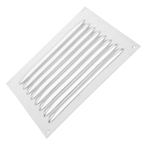 Ventilation carrée acier inoxydable x4 pour aération murale extérieure