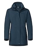 VAUDE Damen Women's Idris 3in1 Parka Iii Doppeljacke, dark sea, 38 EU
