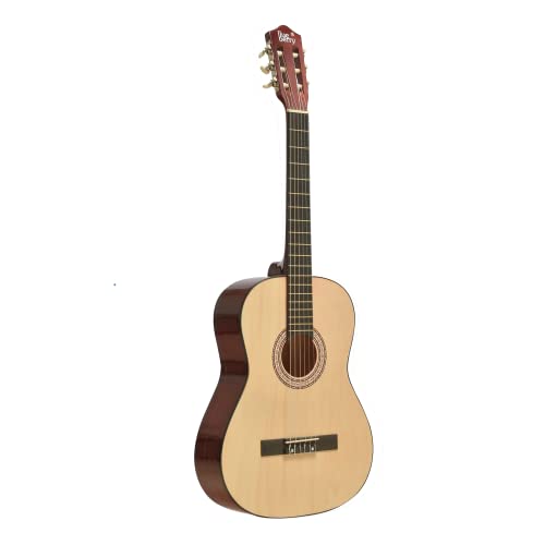 Image of BLUEBERRY VIP-390, Classical Guitar Spruce, Basswood With Bag, Belt, String Set and 2 Picks - 39 Inch (Natural)