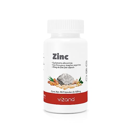zinc 30 mg Marca Vizana Nutrition