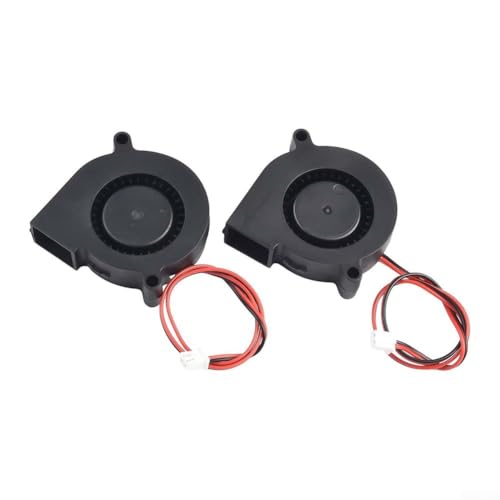 Ventilador compacto y potente 5015, extractor de aire caliente, aumenta el flujo de aire en tu funda