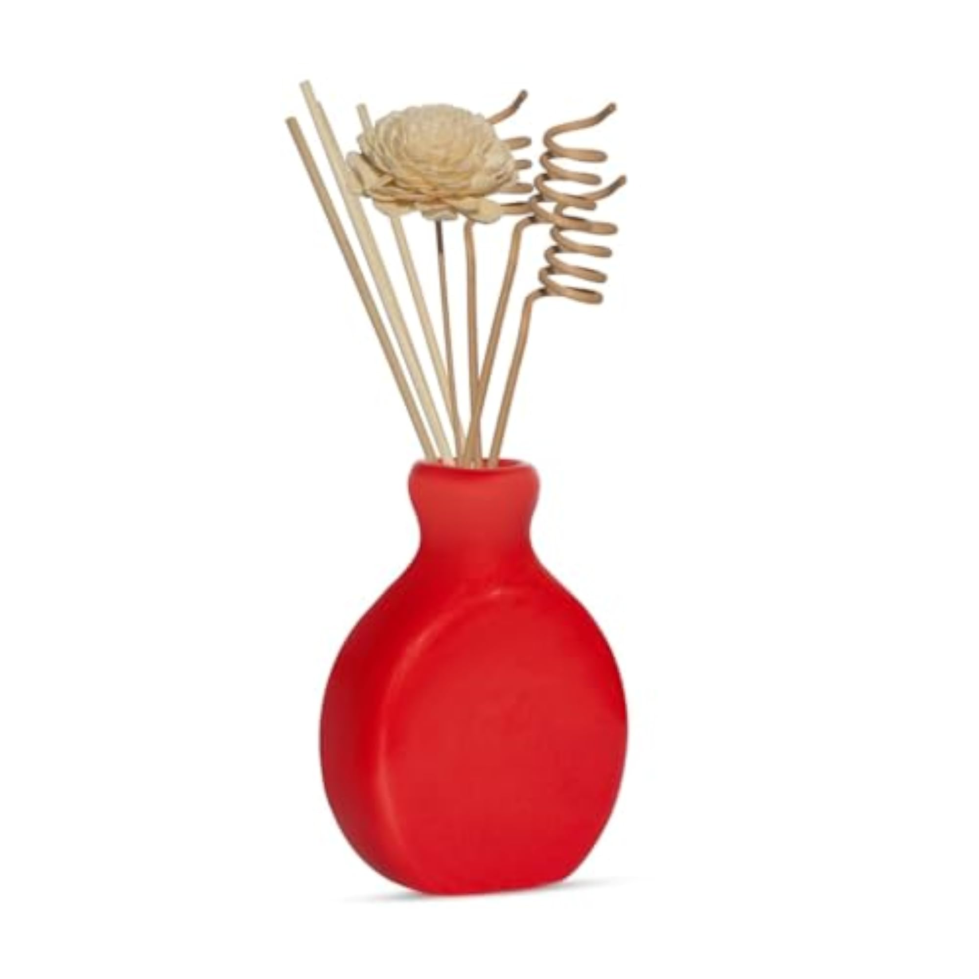 Ceramic Reed Diffuser Set with Rose Diffuser Oil, 60 ML