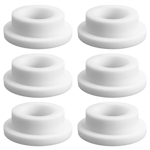 6 Stück Waschbecken Überlauf Abdeckung Gummi Waschbecken Überlaufabdeckungen Wiederverwendbar Überlaufkappen Runde Überlaufabdeckung Durchmesser 22-24 mm für Küche Badezimmer Badewanne Zubehör