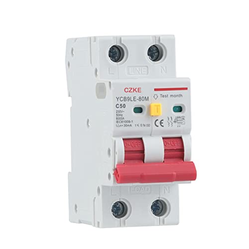Disjoncteur de fuite 2P pour éviter les pannes de courant et surcharges 63A - 3