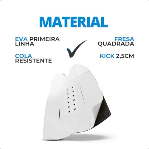 Deck Prancha De Surf Antiderrapante Traseiro Deck Surf (Preto)