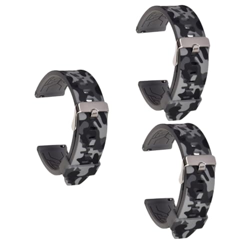 Bracelet de montre en silicone smartes gt impression camouflage 22mm quick release