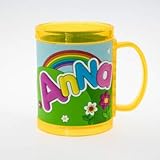 personalisierte Kinderbecher H&H 03873010014 Kinderbecher - Namensbecher, Mehrfarbig