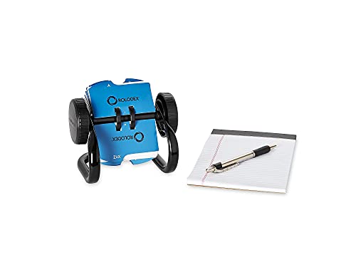 Rolodex Mini 66700 Open Rotary Card File Holds 250 1 3/4 X 3 1/4 Card Size Black - Thumbnail 3