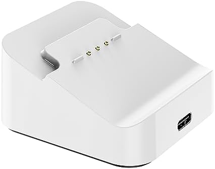 AreMe Charging Station Dock for Xbox Elite Wireless Controller Series 2, Series 2 Core – White