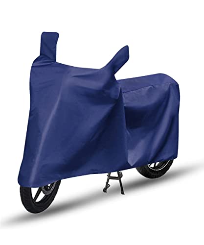 Image of FABTEC Motorcycle Bike Body Cover for Mahindra Mojo (Blue)