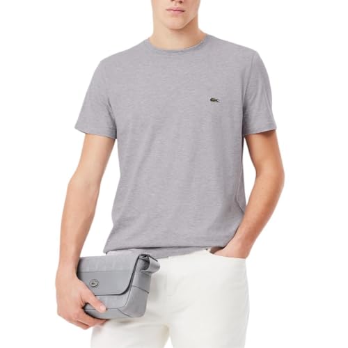 Image of Lacoste Men's Short Sleeve Pima Jersey Crew Neck Tee
