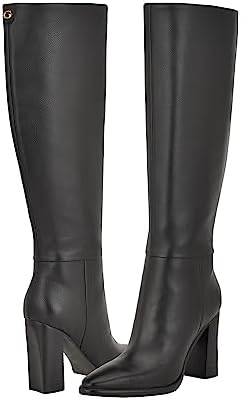 GUESS Women's Lannie Knee High Boot, Black 001, 9 | Image 5