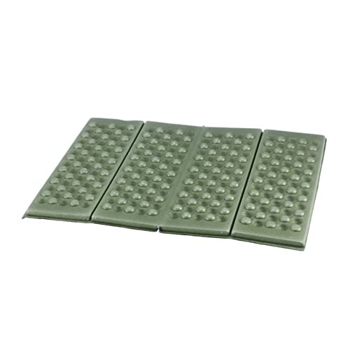 Yardwe 2 Pcs Pad Sit Lightweight Thick Travel Outdoor Insulation Compact Folding Moisture Camp Portable Hunting Seat Cushion Seat Mats Foldable Seat Mat Hiking Cushion Green