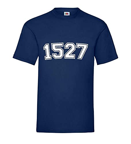 T-shirt homme coupe ample XXXL bleu marine confort sans serrer 1527