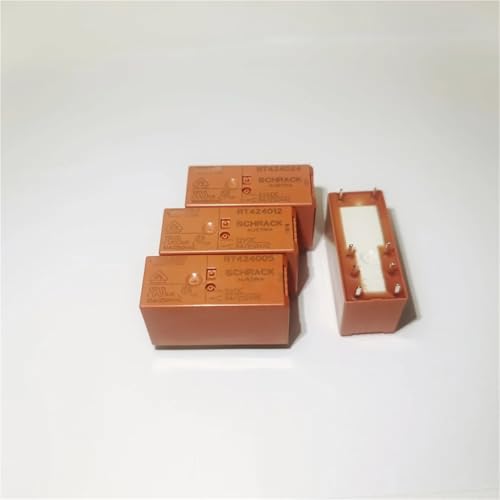 Relais RT424048 8A 8PIN anti-arc électrique pour circuit imprimé fiable