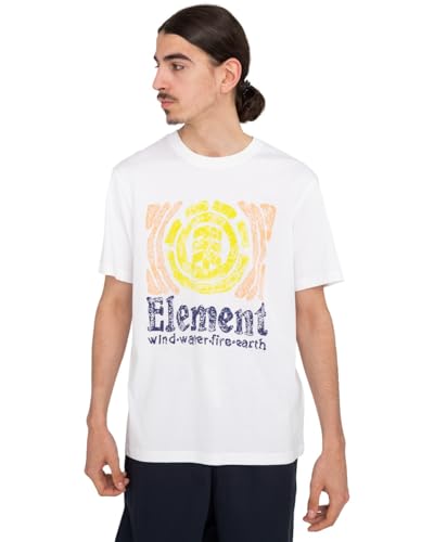 T-Shirt Element Volley Homme haut de gamme en coton respirant col rond