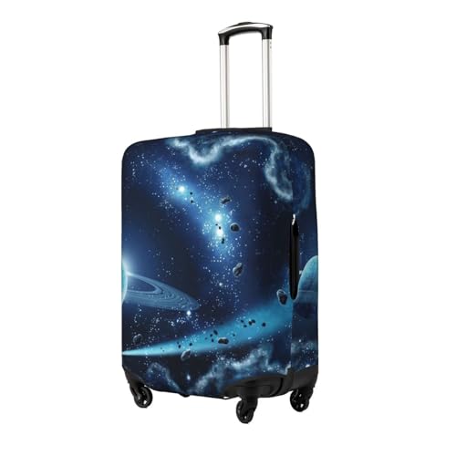 Moon Stars And Planets Print Luggage Suitcase Covers Elastic Washable Luggage Protector Luggage Covers For Suitcase2