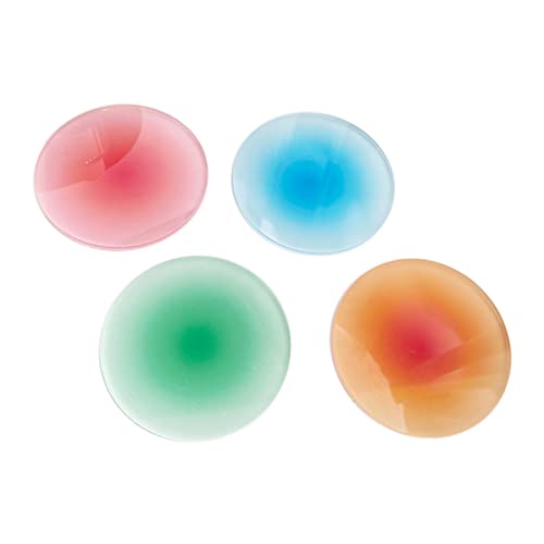 Hanghaijia Posavasos Acrílico Degradado, Protector De Mesa Redondo Colorido, Posavasos para Bebidas De Té Y Café (Color : Set of 4) Cover