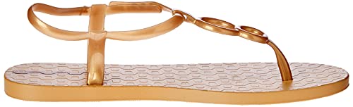 Sandália Class Easy, Ipanema, Feminino, Bege/Ouro, 36