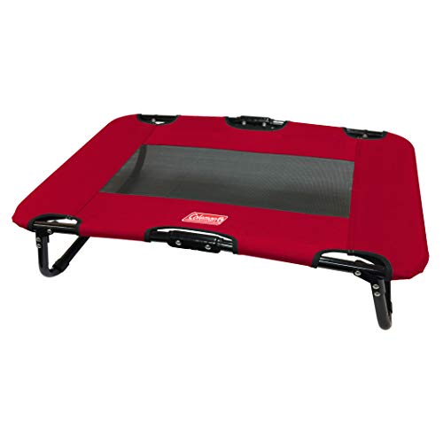 Coleman Folding Cot For Pet Up to 50 Lbs - Red