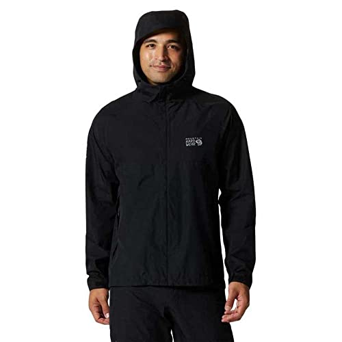 Mountain Hardwear Men's Exposure/2™ Gore-Tex Paclite® Jacket, BLACK, XL