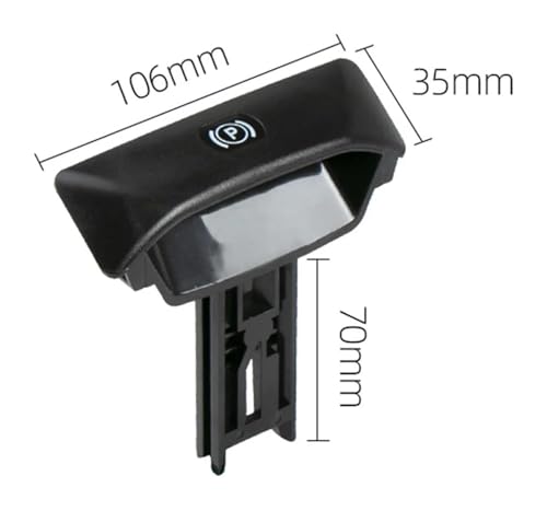 Levier de Frein de Stationnement Mercedes W204 Robuste - 2