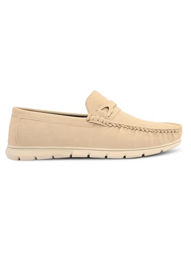 Image of Prolific Men's Premium Suede Casual Loafer | Lighweight Slip-On's | Soft Cushioned Insole | Stylish & Comfortable