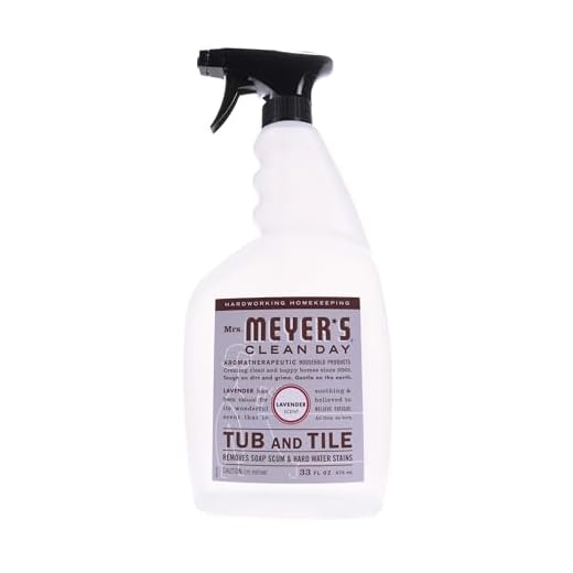 Mrs. Meyer's Tub and Tile Cleaner, Lavender, 33 Fluid Ounce