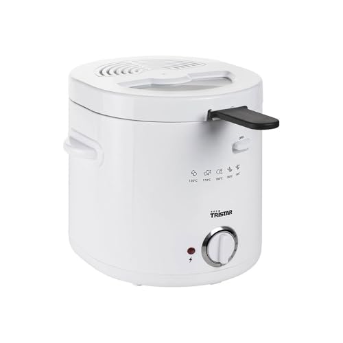 Friteuse 1,5L Tristar FR-6941 compacte blanche à paroi cool touch - 7