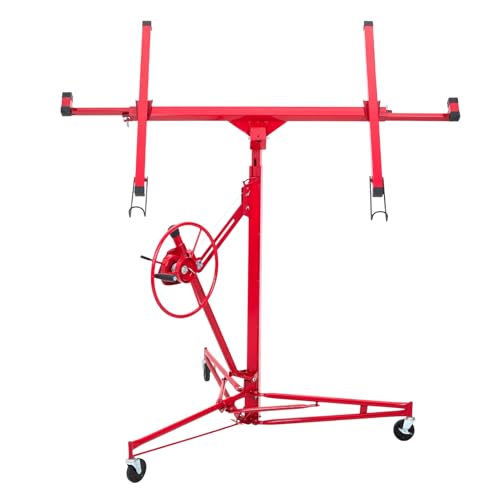 BTGGG 11FT Heavy Duty Plasterboard Lifter Drywall Lifter (Red)