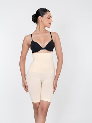 Image of Shapercult Tummy Tucker Shaper Shorts for Women, High Waist Shapewear with Anti Rolling Strips, Comfortable, Seamless Body Shaper for Women (Sizes : S to 8XL)