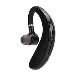 Single Ear Bluetooth Headsets,S300 Wireless Earphone,Portable Single‑Ear Business Earpiece Compatible with Bluetooth 5.0,for Business Talking and Sports