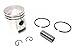 Produktbild P uch MS DS VS MV 50ccm Kolben Kit Kolbenbolzen Kolbenringe (38mm) Kolbenringe, Kolbenclips,