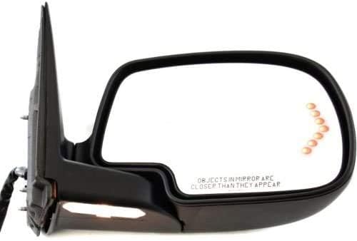 MAPM Premium Right/Passenger Side Non-Towing Mirror Power Operated Heated Power Folding Paint to Match For Cadillac/Chevrolet/GMC Trucks 2000-2007 - GM1321373