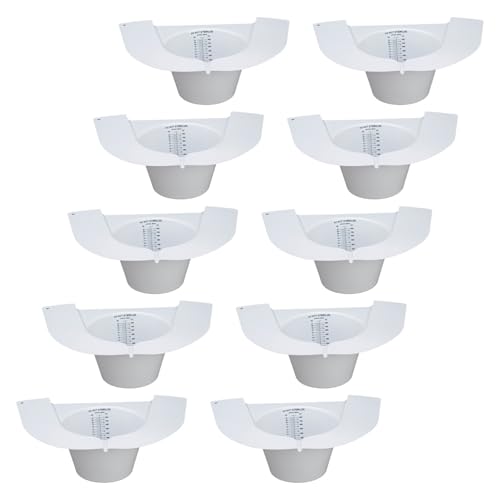 Urinproben, Hut, ältere Menschen, Urin-Sammelset, einfaches Ausgießen von Urinen, Probensammlung für WC, 10 Stück