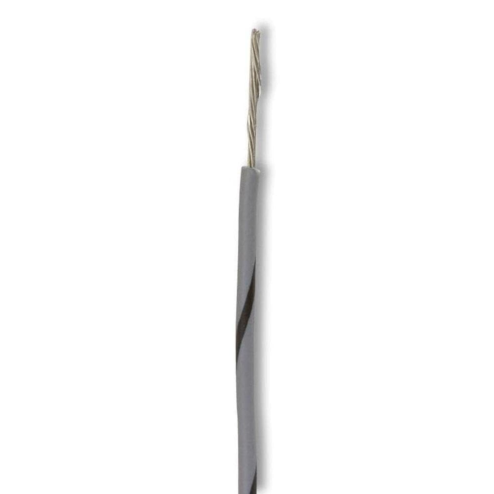 Cable De Conexión, 1,55 MM, Negro/Gris, 100 M, Conexión De Un Solo Núcleo, Cable De Conexión Para Sistema De Cableado De Equipos Eléctricos, Paquete De 100 Proteger equipos eléctricos.