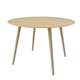 HIPIHOM 43.3 Inch Cream Round...