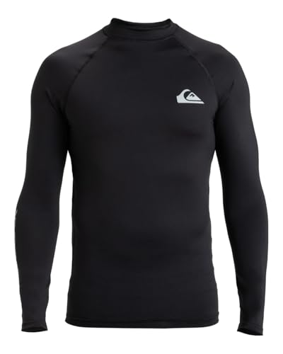 Quiksilver Everyday - Langärmliges Surf-T-Shirt mit UPF 50 für Männer Schwarz Quiksilver Everyday - Langärmliges Surf-T-Shirt mit UPF 50 für Männer Schwarz