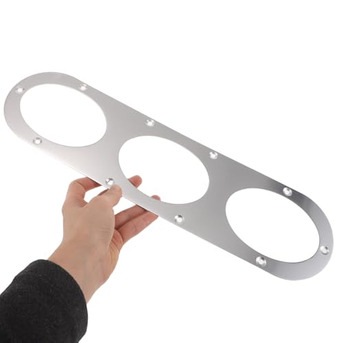 Diffuseur Arrière Pare-chocs Accessoire Modification Aérodynamique Aluminium Argenté - 4
