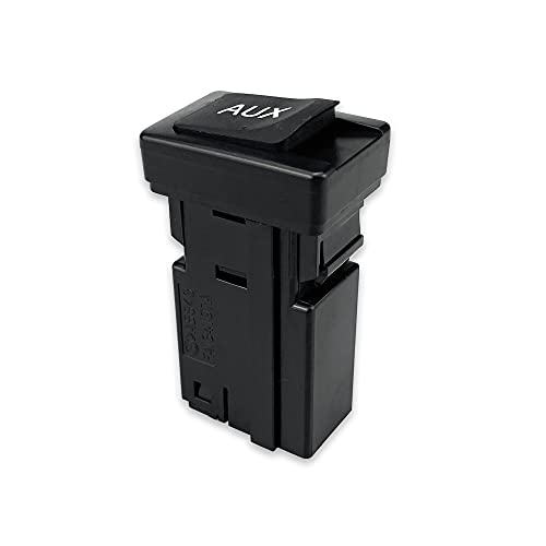 Aux Port Replacement 86190-02010 Fit For Corolla Tundra Camry Rav4 Tacoma Highlander Sienna Auxiliary Jack Port Audio Input Jack Kit Stereo Adapter Assembly #TOP2