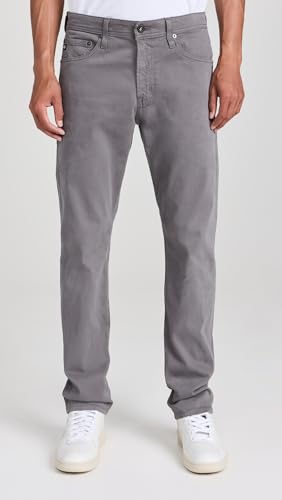 Image of AG Adriano Goldschmied Men's The Graduate Tailored Straight SUD Sueded Stretch Sateen 32 inch