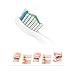 Replacement Toothbrush Heads for Philips Sonicare E-Series fits Essence,Advance,CleanCare, Elite and Xtreme with Cap, 8 Pack
